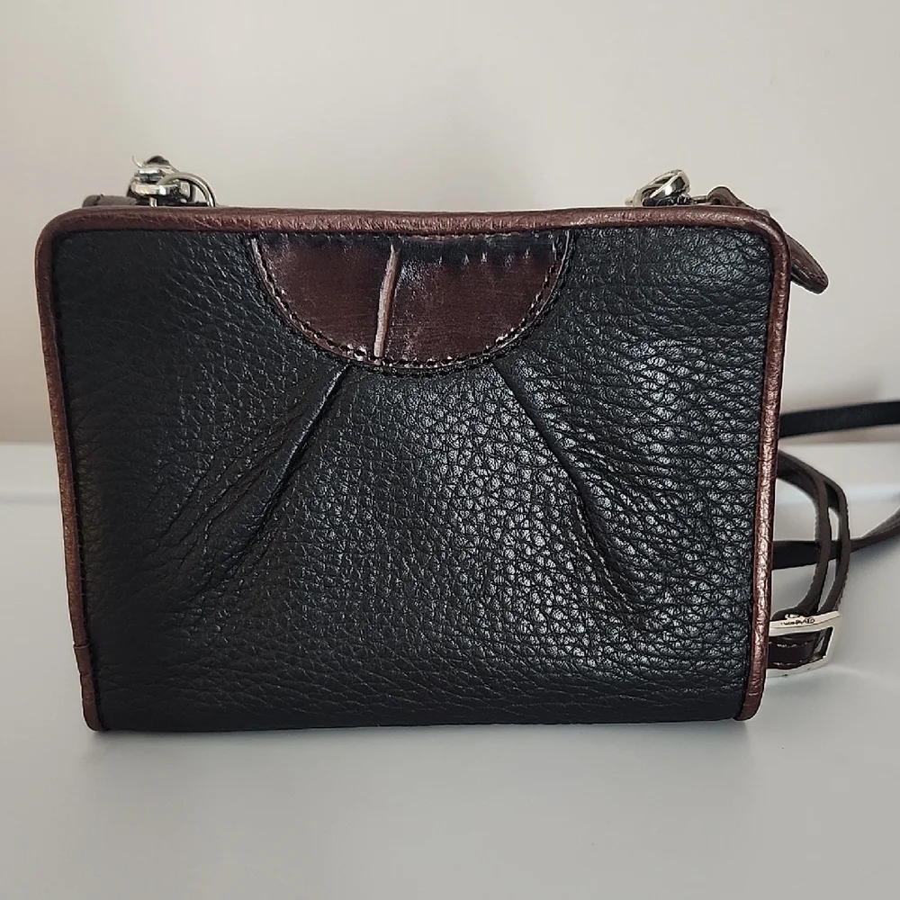 Brighton Leather Crossbody Wallet